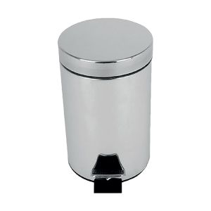 Poubelle  pdale inox miroir 3 litres