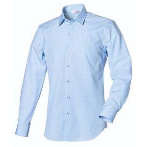 Chemise homme asti manche longue bleue