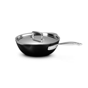 Sauteuse chef 24 cm avec becs verseur les forges