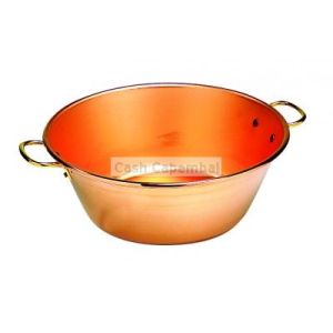 Bassine  confiture en cuivre 38 cm