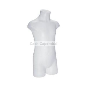 Buste torso enfant 7 / 9 ans blanc 35 x 16.2 x 66 cm