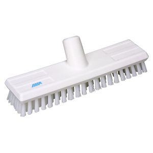 Brosse lave pont raide blanc 27 cm